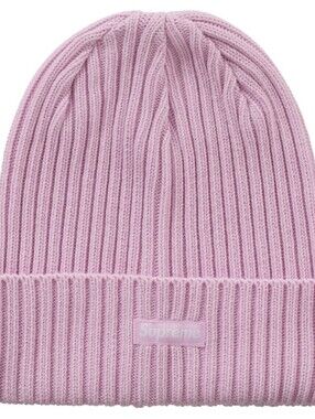 Supreme Overdyed Beanie (SS26) Pink OS, NWT